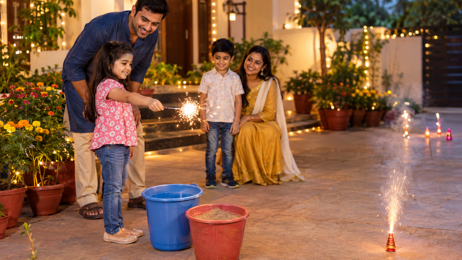 Firework safety tips for kids with adult supervision and safe cracker handling